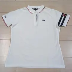 DAKS GOLF ポロシャツ ホワイト Lサイズのサムネイル