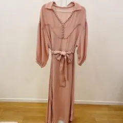 SNIDEL スナイデル　可愛い　ワンピース　美品　フリー　ウエスト調整可能