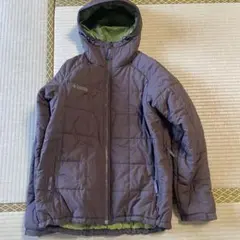 Columbia パフジャケット　ブラウン　キュンブーグレイシャー　M 90s