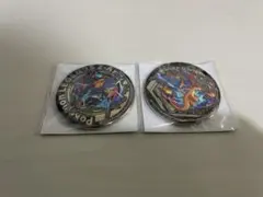 ポケモンレジェンズza 購入特典 メガリザードンX リザードンY 缶バッジ