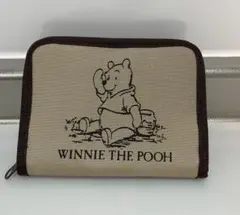 【希少品】レトロ ヴィンテージ Winnie the Pooh 二つ折り財布