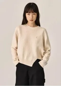 Dublin Unbalanced Cashmere Blend Knit M