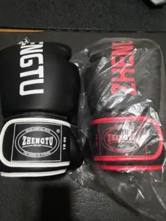 ☆美品ZHENGTU製16ozボクシンググローブ 2セット ブレイキングダウン