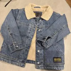NEXT SUPPLY ボア襟デニムジャケット104cm
