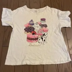 UNIQLO UT Ladurée フレンチブルドッグ Tシャツのサムネイル