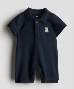 H&M クマのポロロンパース