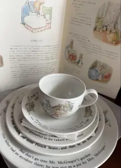 ピーターラビット(WEDG WOOD)グリーンライン3点セット - メルカリ
