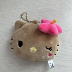ハローキティ ミラー付きマスコットキーホルダー
