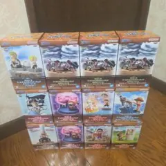 ワールドコレクタブルフィギュア ワンピース ログストーリーズ 12個セット