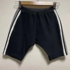 マーキーズ　ハーフパンツ　130cm ブラック　ライン　LSP