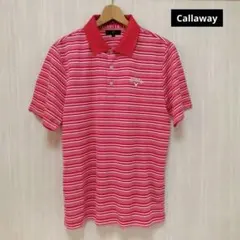 【美品】Callaway　キャロウェイ　ゴルフウェア　ポロシャツのサムネイル