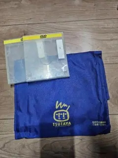 オ*丸様 TSUTAYA ツタヤ レンタルバッグブルーエコバッグレア 希少