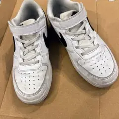 Nike スニーカー ホワイト/ブラック ベルクロ　21cm