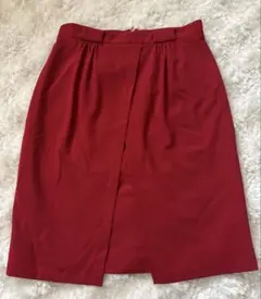 未使用 EMPORIO ARMANI フロントラップスリットタイトスカート