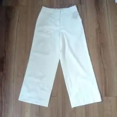 コルディア　ホワイトワイドパンツ