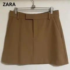 【新品未使用】ZARA キャメルスカート