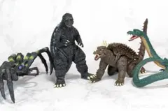 【新品未開封】全4種コンプリート HGシリーズ ゴジラ 怪獣総進撃編Vol.2