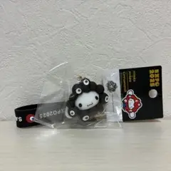 万博 黒ミャクミャク サンリオ 立体なりきりキーホルダー シナモン シナモロール