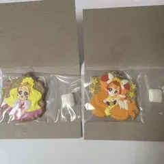 プリキュアクッキーチャームコット キュアフローラ　キュアトゥインクル