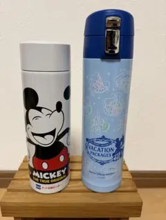 ディズニー ミッキーマウス ステンレスタンブラー 2点セット