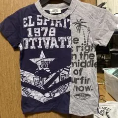 カジュアル Tシャツ ネイビー グレー