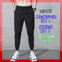 ショガーパンツ　長ズボン　Lサイズ　伸縮性あり 夏向き　冬向き　運動　２枚ＯＫ