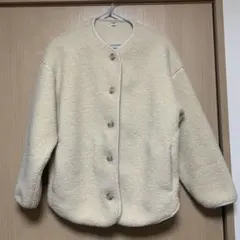 UNIQLO ボアジャケット Mサイズ クリーム