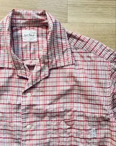 Karl Helmut ボックスシルエット 半袖チェックシャツ