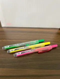Pentel　蛍光ペン　3色