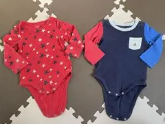 baby GAP 長袖ロンパース 12-18ヶ月 2枚セット