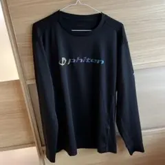 phiten 長袖シャツ 黒
