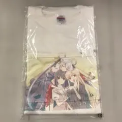 超かぐや姫！ ラフ原画Tシャツ Lサイズ かぐや 酒寄彩葉 月見ヤチヨ