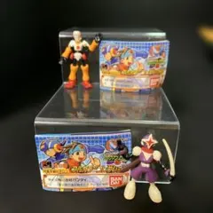 ロックマンエグゼ　フルカラー コレクション　スカルマン　シャドーマン　フィギュア