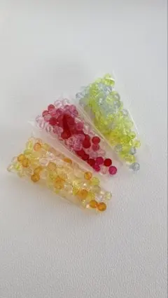 カラフルプラスチックビーズセット