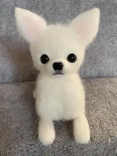 ⭐️羊毛フェルト犬・伏せポーズチワワちゃん⭐️