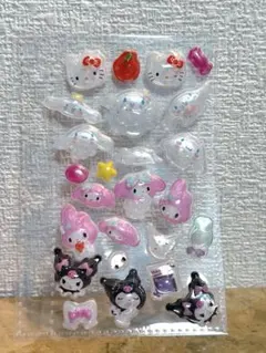 サンリオ　ボンボンドロップシール　ぷくぷくシール　おすそわけ (10) 30枚