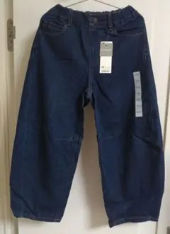 新品 GU バレルレッグジーンズ130 ユニクロ