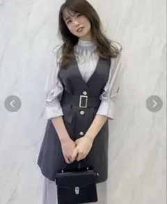 dazzlin ダズリン ジレコンビシアーワンピース