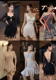 社交ダンス 練習着 S fourseasons フォーシーズンズ ADS TID - メルカリ