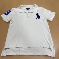 POLO RALPH LAUREN ホワイトポロシャツ 110