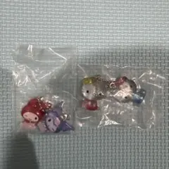 サンリオ なかよしドロップチャーム キティ&ミミィ・マイメロ&クロミ