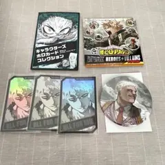 ヒロアカ　カード・缶バッジ　オールフォーワン