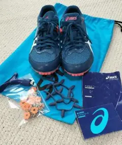 ASICS 陸上　スパイクシューズ effort エフォート　25.5
