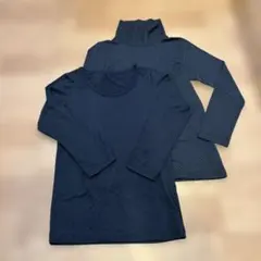 UNIQLOヒートテック長袖アンダーシャツ 2枚セット