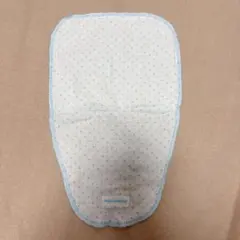 MIKIHOUSE ミキハウス ベビー　ガーゼ素材の汗取りパッド　ブルー