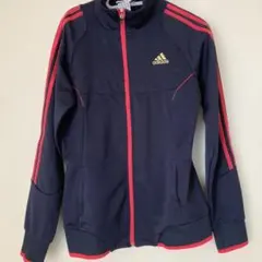 adidas ジャージセット ネイビー/レッド上下