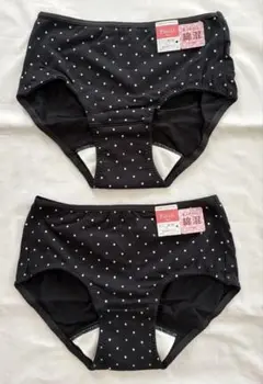 新品ワコールWacoalWingTeenプリリサニタリーショーツＬサイズ・2枚♪