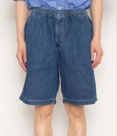 グラフペーパー DENIM BAGGY SHORTS デニムバギーショートパンツのサムネイル
