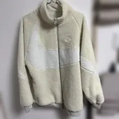 【最安値】NIKE ボア　リバーシブル　ジャケット　ブルゾン　白