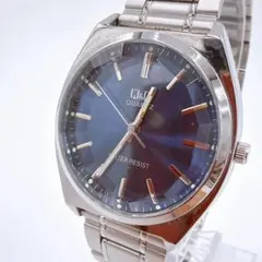 【稼働品 新品電池】シチズンQ&Q腕時計QB78-212 メンズ 2035
